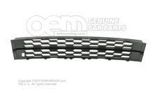 Szellőzőrács szatén fekete 5E0853677J 9B9 (1)