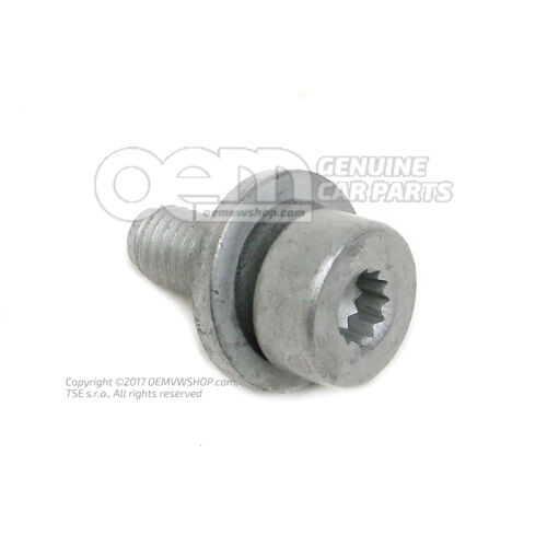 Dugófejű csavar belső többpontos fejjel (Kombi) M8X22 N  90823301