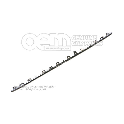 Vágócsíkok lökhárítóhoz Fekete varázsgyöngy hatás 3V0853551E F9R