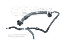 Hűtőfolyadék tömlő gyorscsatlakozóval 5QA122101A