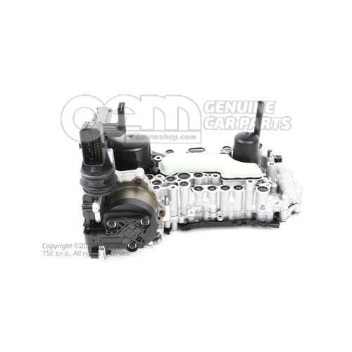 Mechatronikus / szelepház vezérlőegységgel 0CK 0CL 0CJ DL382 S-tronic 7 sebességes kettős tengelykapcsoló 0CK325026AE039