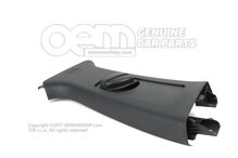 B-oszlop kárpitozás persia fekete 1P0867244K 1UQ B-oszlop kárpitozás persia fekete 1P0867244K 1UQ