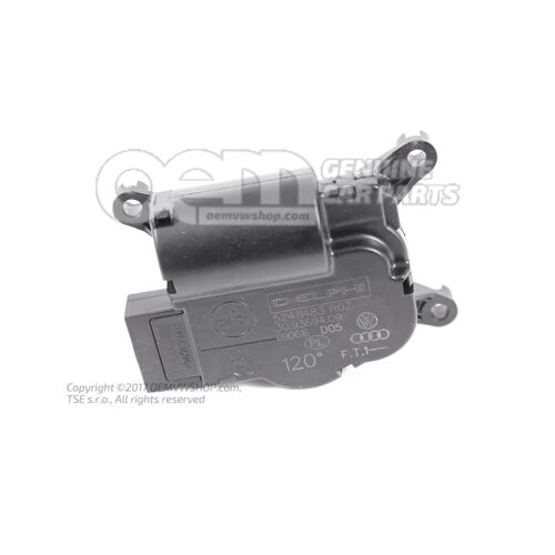 Vezérlő motor hőmérséklet szabályozó csappantyúhoz 7E0907512
