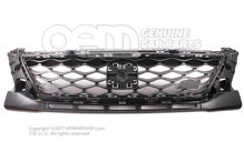 Hűtőrács szatén fekete Seat Leon 5F 5F0853654K 9B9