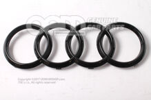 AUDI embléma fekete-fényes 4H0853605B T94
