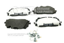 1 készlet fékbetét tárcsafékhez 4M0698151BH (1)