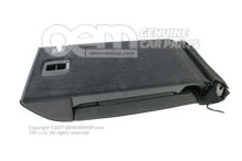 Háttámla hosszú teherbírással. karfa pohártartó szablyával (fekete) 8W9885205BGDX0 (1)