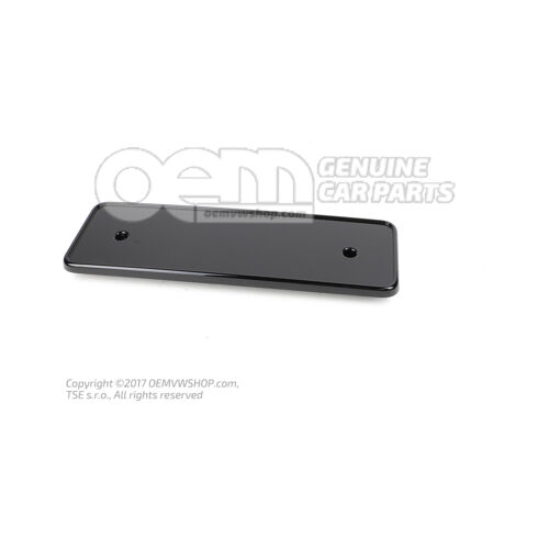 Rendszámtartó fekete-fényes Audi RS6/RS6 plus/Avant Quattro 4G 4G0807285S T94