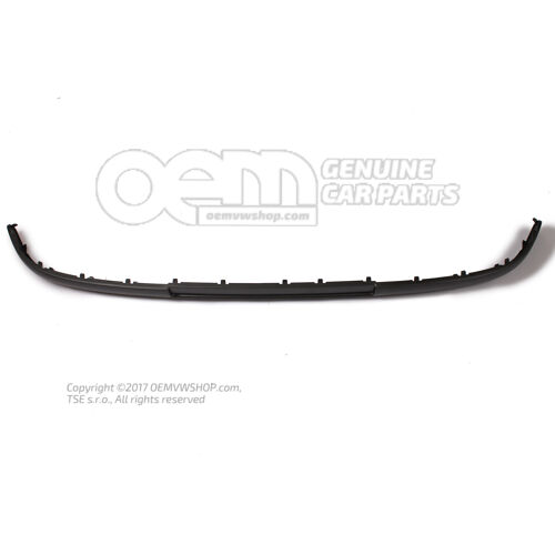 Gumiszalag díszítés antracit lökhárítóhoz 6K0807225H 79Y