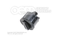 Kombi kapcsoló automata menetlámpákhoz, oldal- és menetlámpákhoz, ködlámpákhoz, hátsó ködlámpához szatén fekete/timsó 5G0941431BDWZU (1)