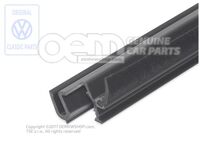 Ablaknyílás tömítés szatén fekete Volkswagen Corrado 53 535837475  01C