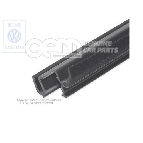 Ablaknyílás tömítés szatén fekete Volkswagen Corrado 53 535837475  01C