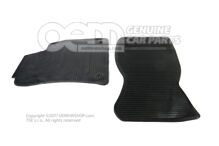 1 szett lábszőnyeg (gumi) fekete 4B1061501C 041 (1)